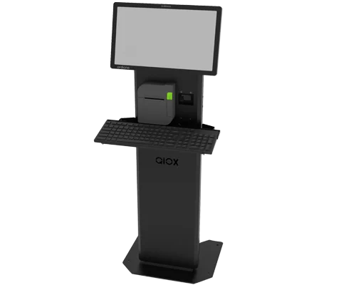 Q6 Endüstriyel Klavyeli Kiosk